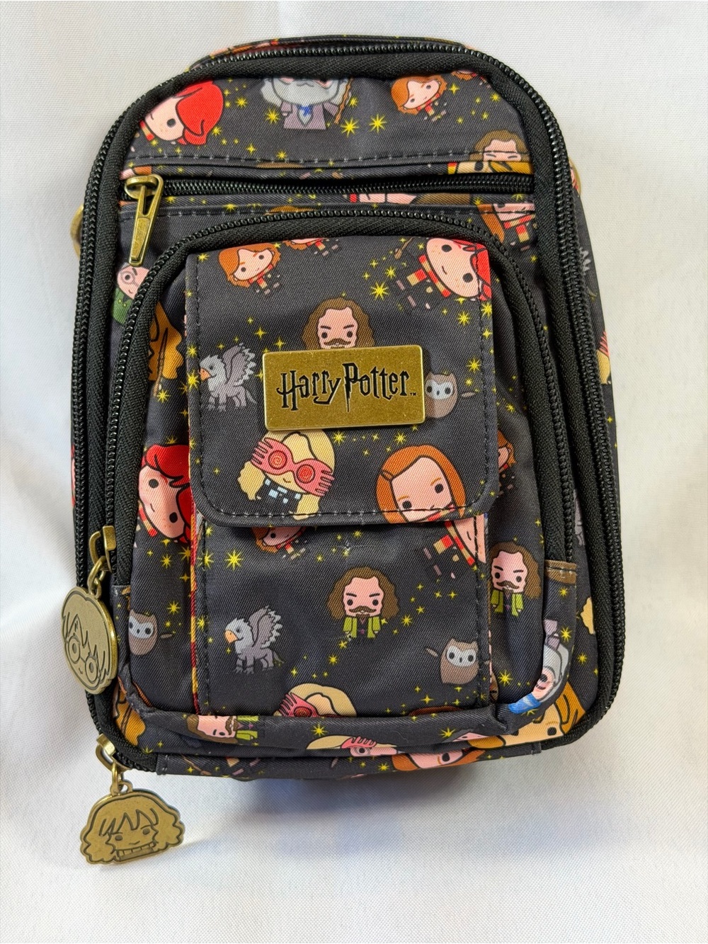 Harry Potter X Jujube Micro Backpack Chasing Charms, Chibi Crossbody Bag EUC